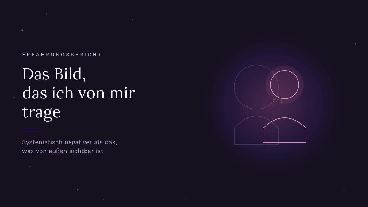 Zwei versetzte Umrisse derselben Figur – einer blass, einer klar