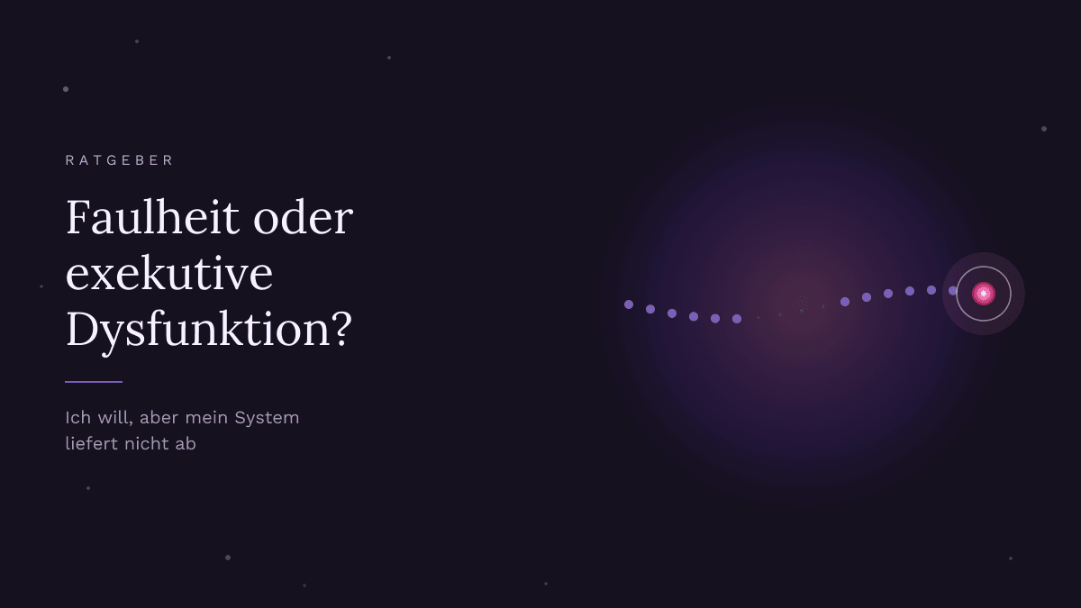 Eine gepunktete Spur zu einem Ziel, in der Mitte unterbrochen