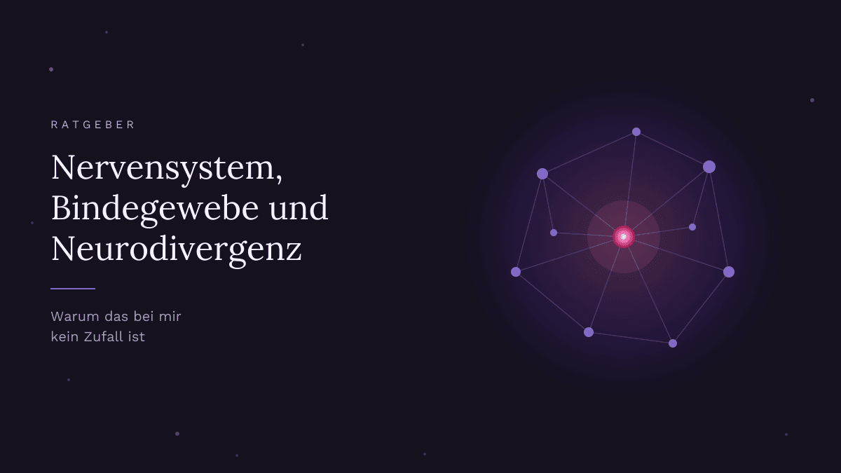 Ein Netzwerk aus Knoten und Verbindungen, die alle an einem Mittelpunkt hängen